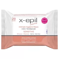   X-Epil Intimo Sensitive - vlažne maramice za intimnu njegu (20 kom)