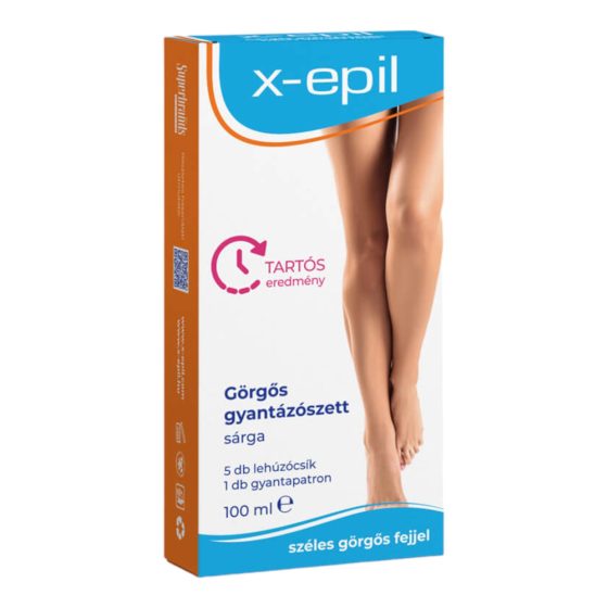 X-Epil - set za depilaciju valjkom - žuti