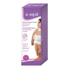   X-Epil - krema za uklanjanje dlačica za lice/bikini zonu (40 ml)