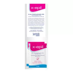   X-Epil - trake za uklanjanje dlačica (20kom) + maramice s uljem (2kom)