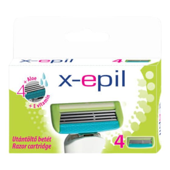 X-Epil - ženski uložak za brijanje 4 oštrice (4kom)