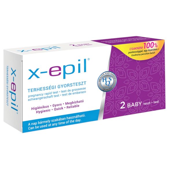 X-Epil - brzi test za trudnoću (2 kom)