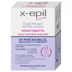   X-Epil Intimo Dual Impact - vaginalete s dvostrukim djelovanjem - 7 komada