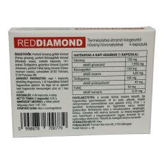 Red Diamond - prirodni dodatak prehrani za muškarce (4 kom)