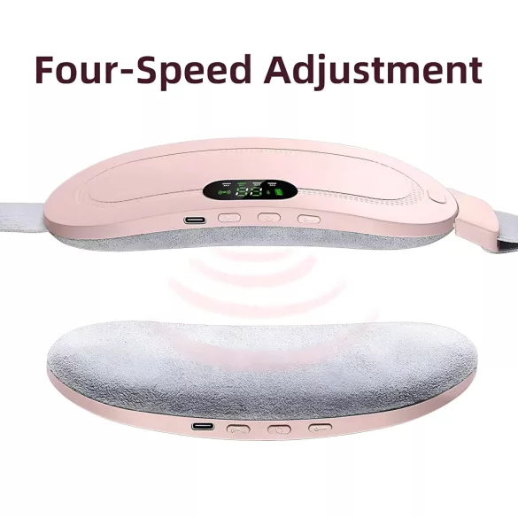 EMS - masažer za menstrualne bolove s baterijom - ružičasti