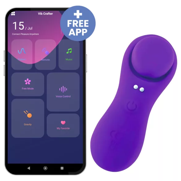 Desirel Confidential - vibrator za gaćice s daljinskim upravljačem