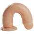 Desirel Poželjeni Užitak - dildo s vakuumskom bazom (prirodni)