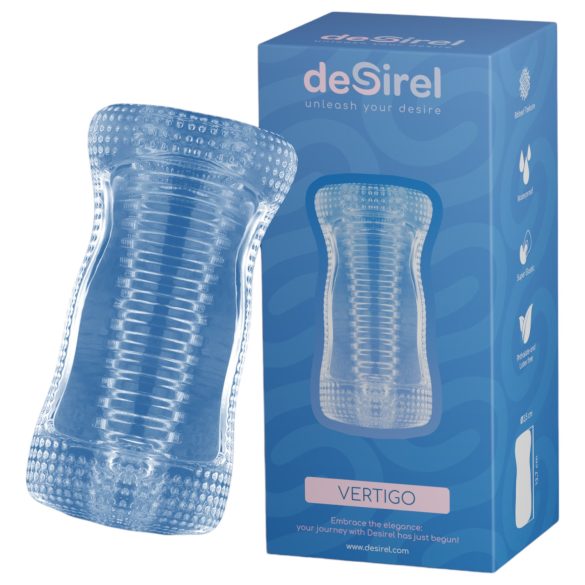 Desirel Vertigo – masturbator s rebrastom unutrašnjošću (prozirni)