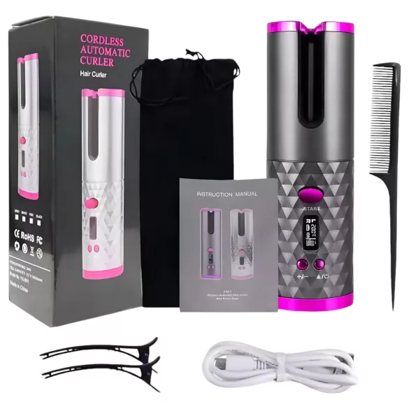 CAC - akumulatorski set za kovrdžanje kose (bijeli)