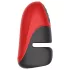 Lena - vibrirajući masturbator s stezaljkom - crveni