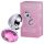 Desirel Pink Jewel S - analni čep (srebrno-ružičasti)
