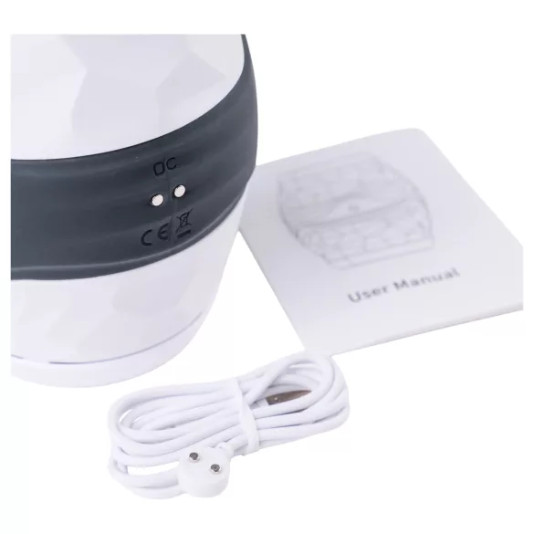 Desirel Grip Master - masturbator s čvrstim stiskom - siva