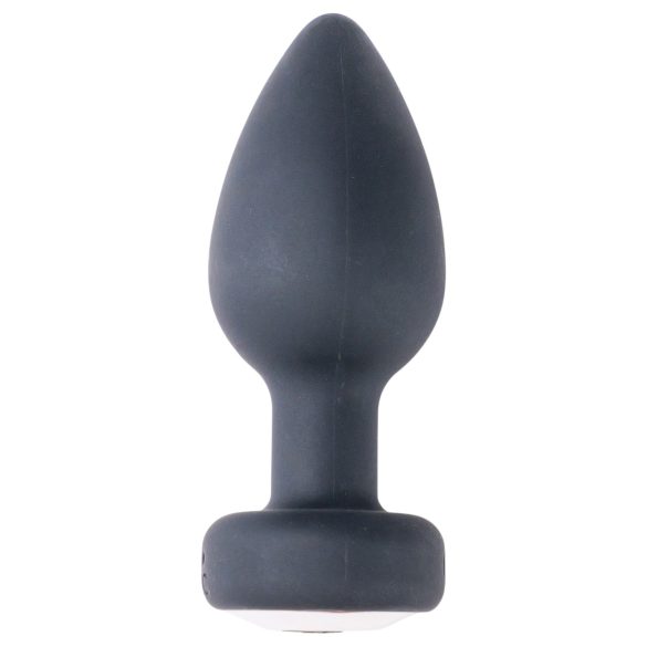 Desirel Easy Obsidian - akumulatorski, radijski analni vibrator (crni)