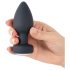 Desirel Easy Obsidian - akumulatorski, radijski analni vibrator (crni)