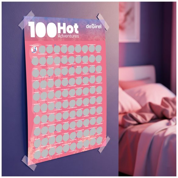 Desirel - kaparajući poster za seks poze - društvena igra