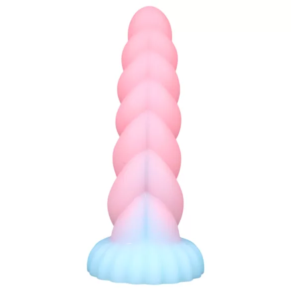 OgazR - dildo u obliku jednoroga koji svijetli - 22 cm - šareno