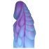 OgazR - svjetleći zmajski dildo - 22 cm (ljubičasto-ružičasti)