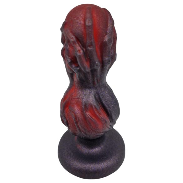 OgazR - analni dildo s kuglicama - 10,5 cm crni