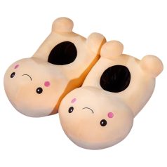 Penis papuče - mekane - prirodna boja