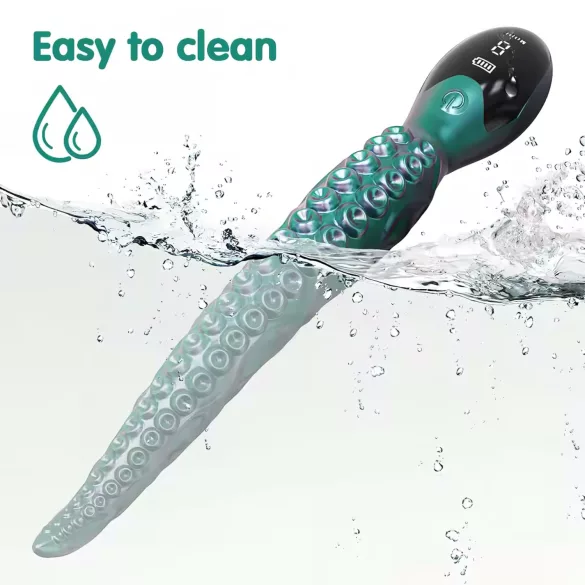 Monster Fuck - Vibrator polip - zeleni