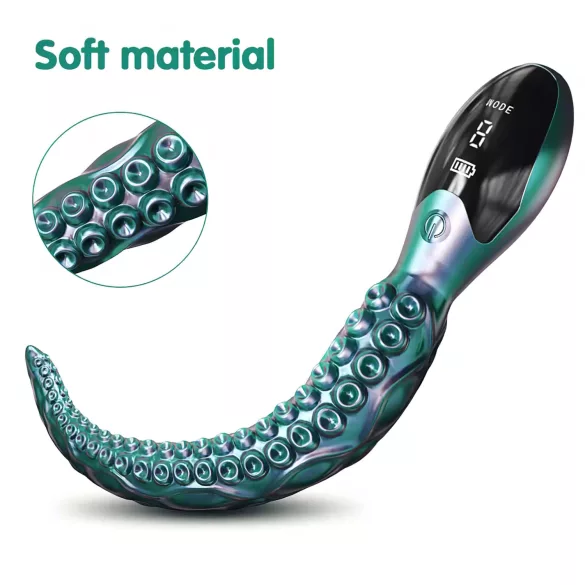 Monster Fuck - Vibrator polip - zeleni