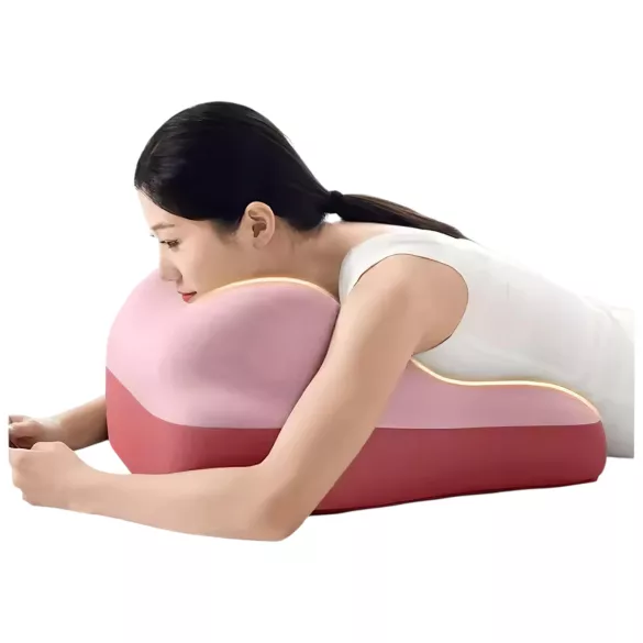 Desirel Magic Pillow - jastuk od memorijske pjene s držačem za dildo (sivi)