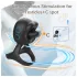 Biu-Biu - prsten za penis i stimulator klitorisa s vibratorom - crna