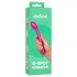 Desirel - zakrivljeni vibrator za G-točku (ružičasti)
