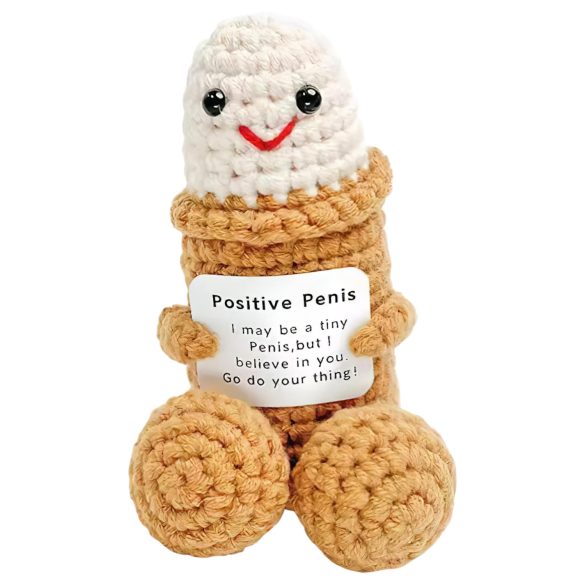 Pozitivan penis - pletena navlaka - natural