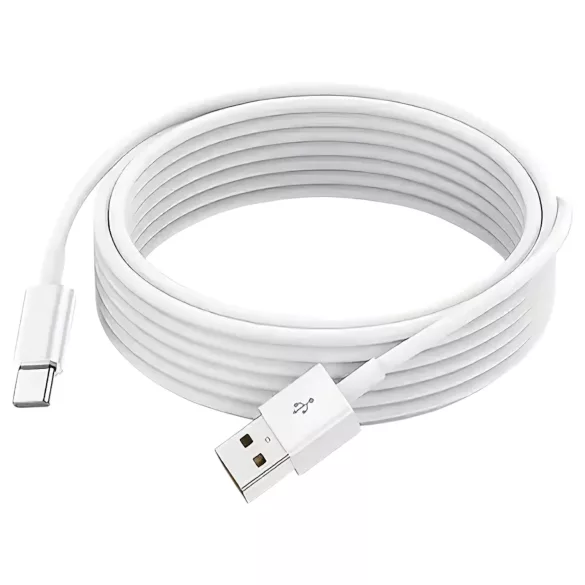 USB Type-C punjački kabel - bijela
