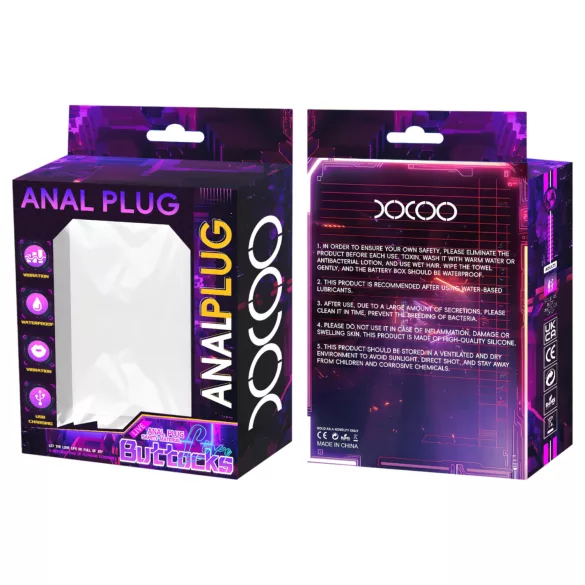 Lonely - rotirajući vibrirajući masažer prostate s prstenom za penis (crni)