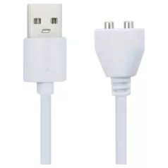   Pleasure Charge Wilson - magnetski USB kabel za punjenje (bijeli)