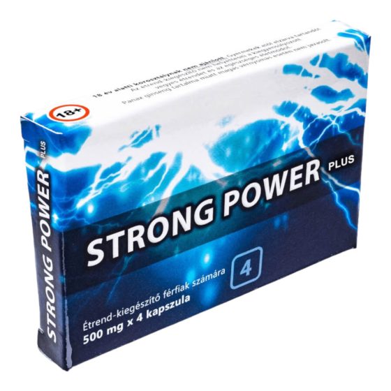 Strong Power Plus - dodatak prehrani u kapsulama za muškarce (4 kom)