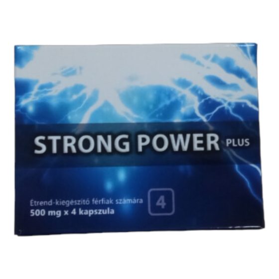 Strong Power Plus - dodatak prehrani u kapsulama za muškarce (4 kom)