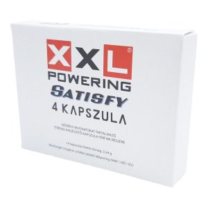 XXL powering Satisfy - snažan dodatak prehrani za muškarce (4 kom)