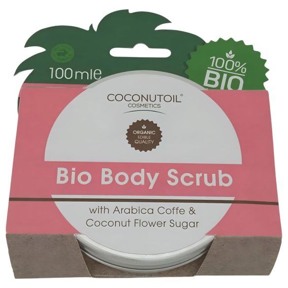 Coconutoil - Bio piling za tijelo s kavom i kokosovim šećerom (100ml)