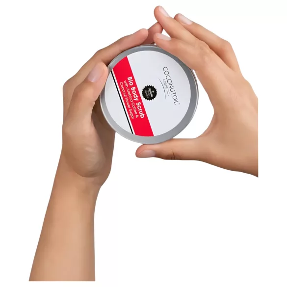 Coconutoil - prirodni piling za tijelo s kavom i kokosovim šećerom - 100 ml