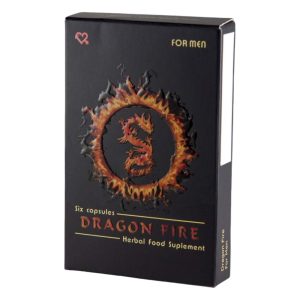 Dragon Fire - dodatak prehrani u kapsulama za muškarce (6 kom)