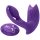 Inya Bump-N-Grind - radio grijač 2u1 klit vibrator (ljubičasti)