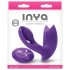 Inya Bump-N-Grind - radio grijač 2u1 klit vibrator (ljubičasti)