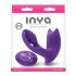 Inya Bump-N-Grind - radio grijač 2u1 klit vibrator (ljubičasti)