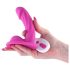 NS Novelties - 2u1 stimulator klitorisa i G-točke vibrator (rozi)