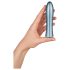 FemmeFunn Bougie - premium aluminijski vibrator (srebrni)