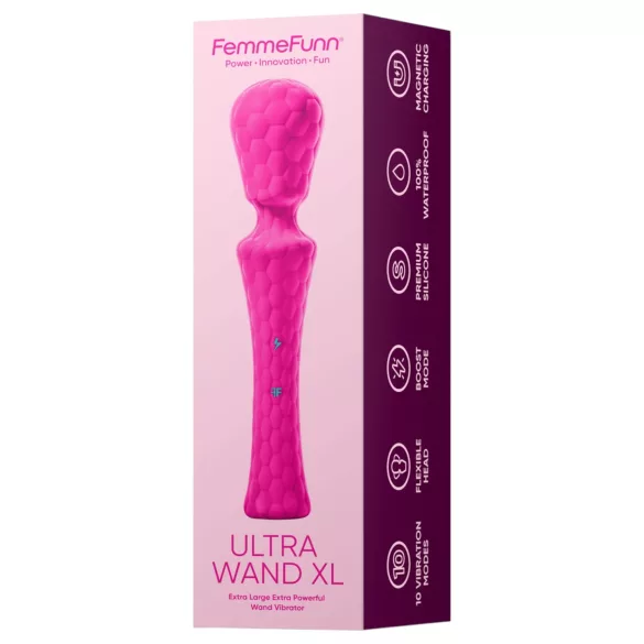 FemmeFunn - masažer vibrator za tijelo - premium - roza