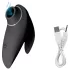 AlvUp - vibrator za stimulaciju klitorisa zračnim valovima - crna