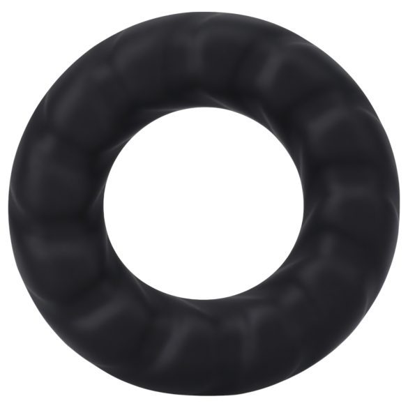 Doc Johnson Fat Tire - debeli crni penis prsten