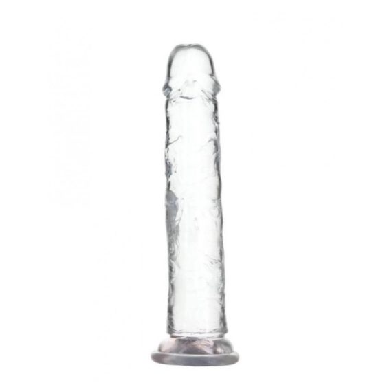 Addiction Crystal - nožni dildo (proziran) - 20cm