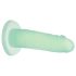 Addiction Coctails - zeleni dildo s vakuumom