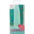 Addiction Coctails - zeleni dildo s vakuumom