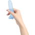 Addiction Coctails - dildo s vakumom (plavi)